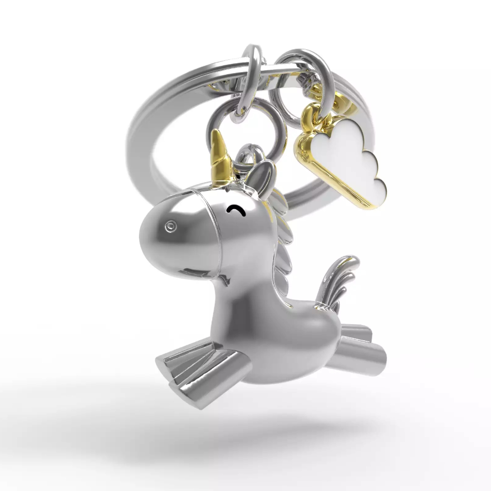 Metalmorphose 鑰匙圈 - 獨角獸