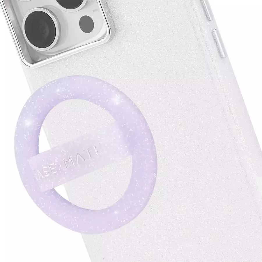 CM MagSafe 磁吸彈性指環－紫色星光