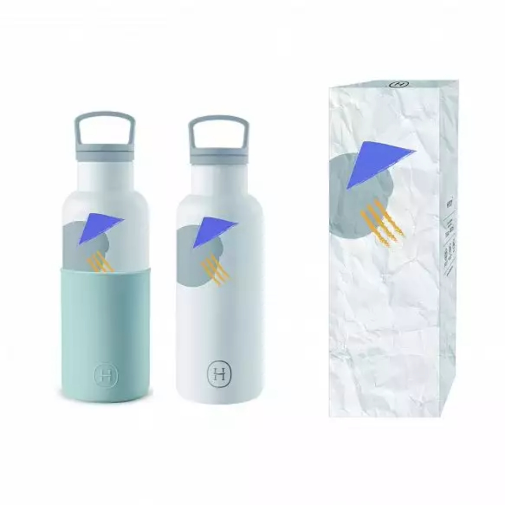 【HYDY】時尚保溫瓶- 特製幾何(480ml)兩入組